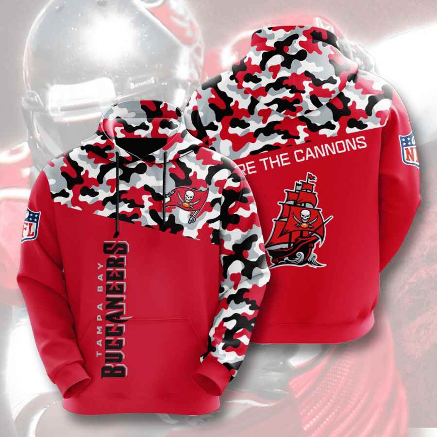 Sports American Football Nfl Tampa Bay Buccaneers Usa Hoodie 3D