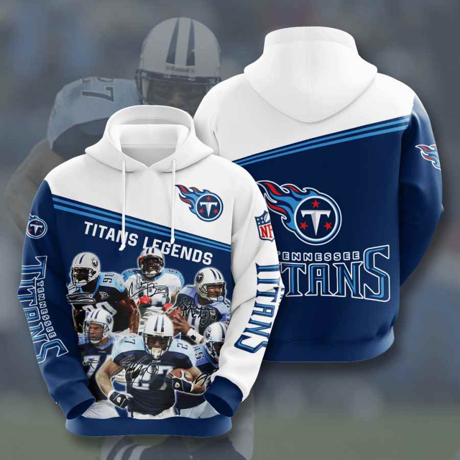 Sports American Football Nfl Tennessee Titans Usa Hoodie 3D