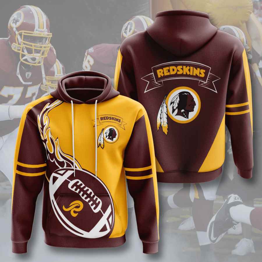 Sports American Football Nfl Washington Redskins Usa Hoodie 3D