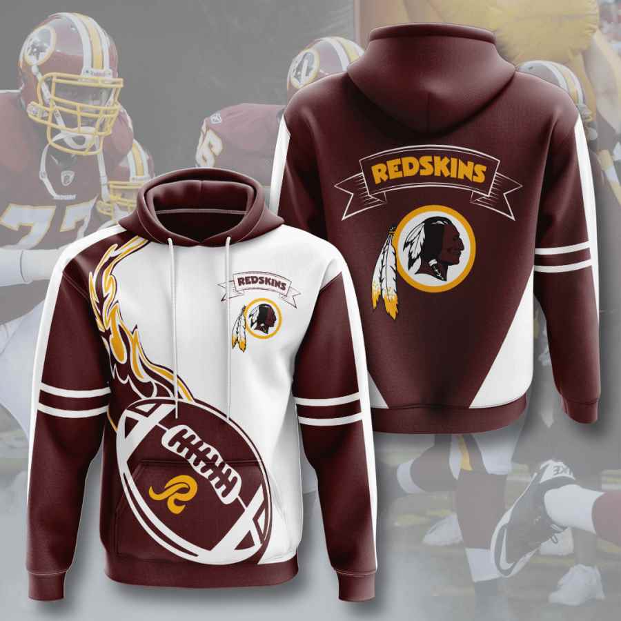 Sports American Football Nfl Washington Redskins Usa Hoodie 3D