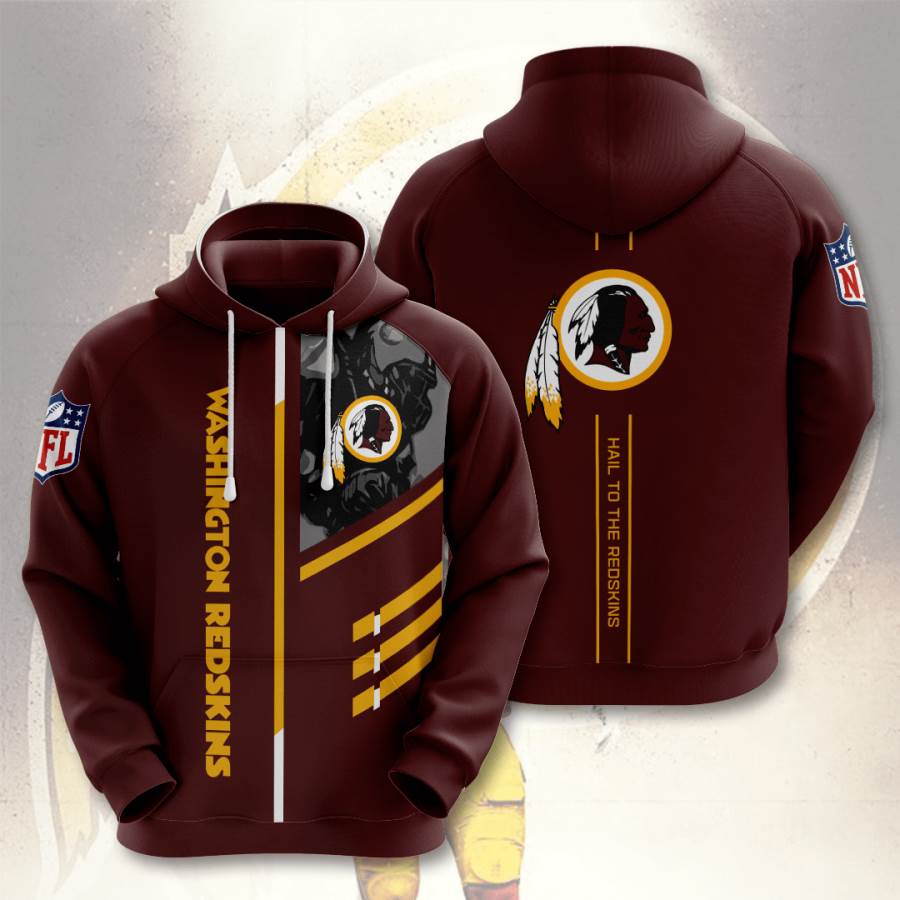 Sports American Football Nfl Washington Redskins Usa Hoodie 3D
