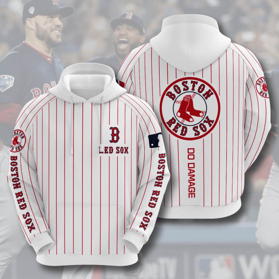 Sports Baseball Mlb Boston Red Sox Usa Hoodie 3D