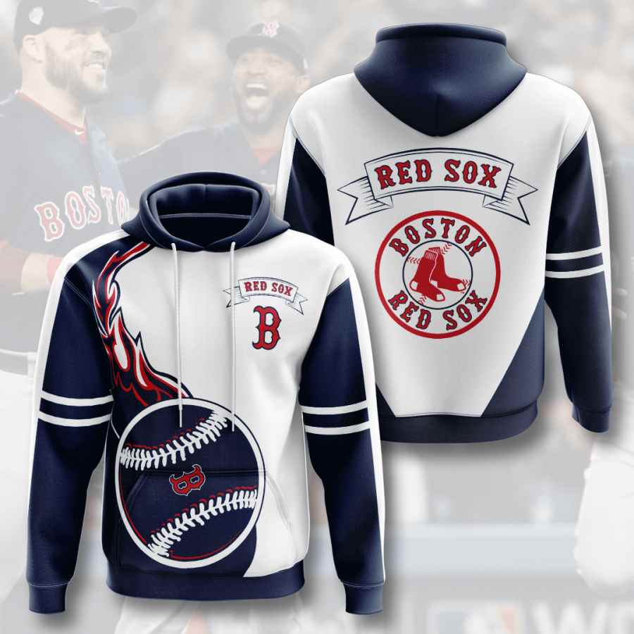 Sports Baseball Mlb Boston Red Sox Usa Hoodie 3D