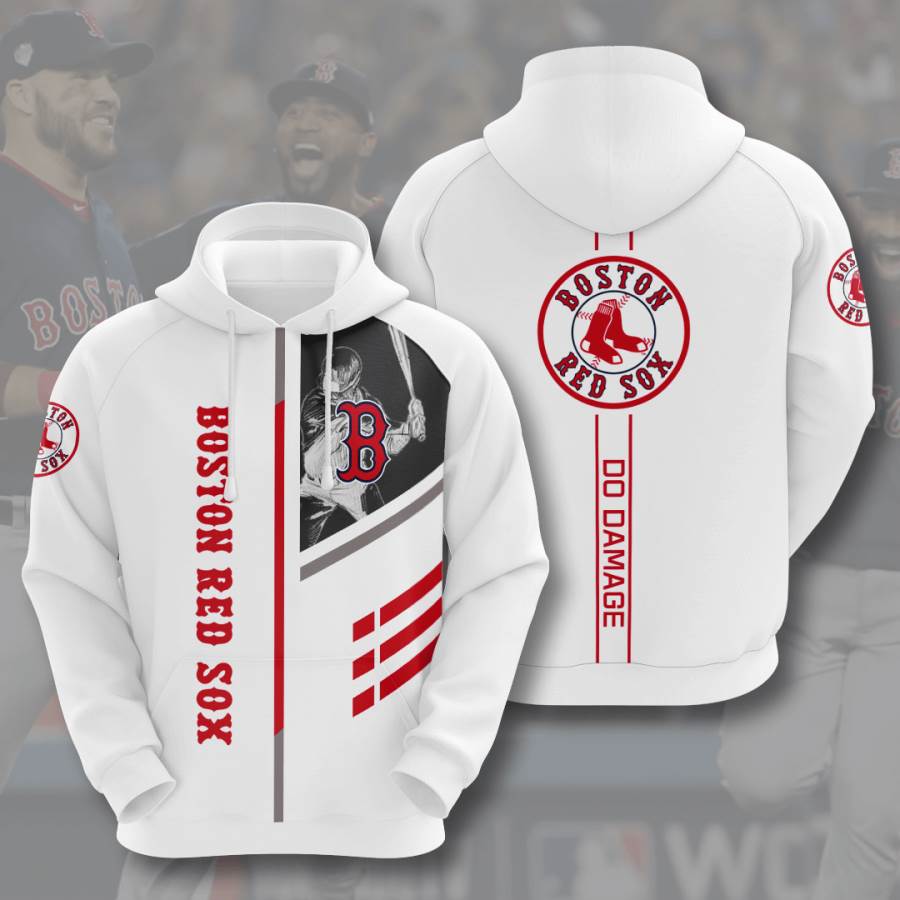 Sports Baseball Mlb Boston Red Sox Usa Hoodie 3D
