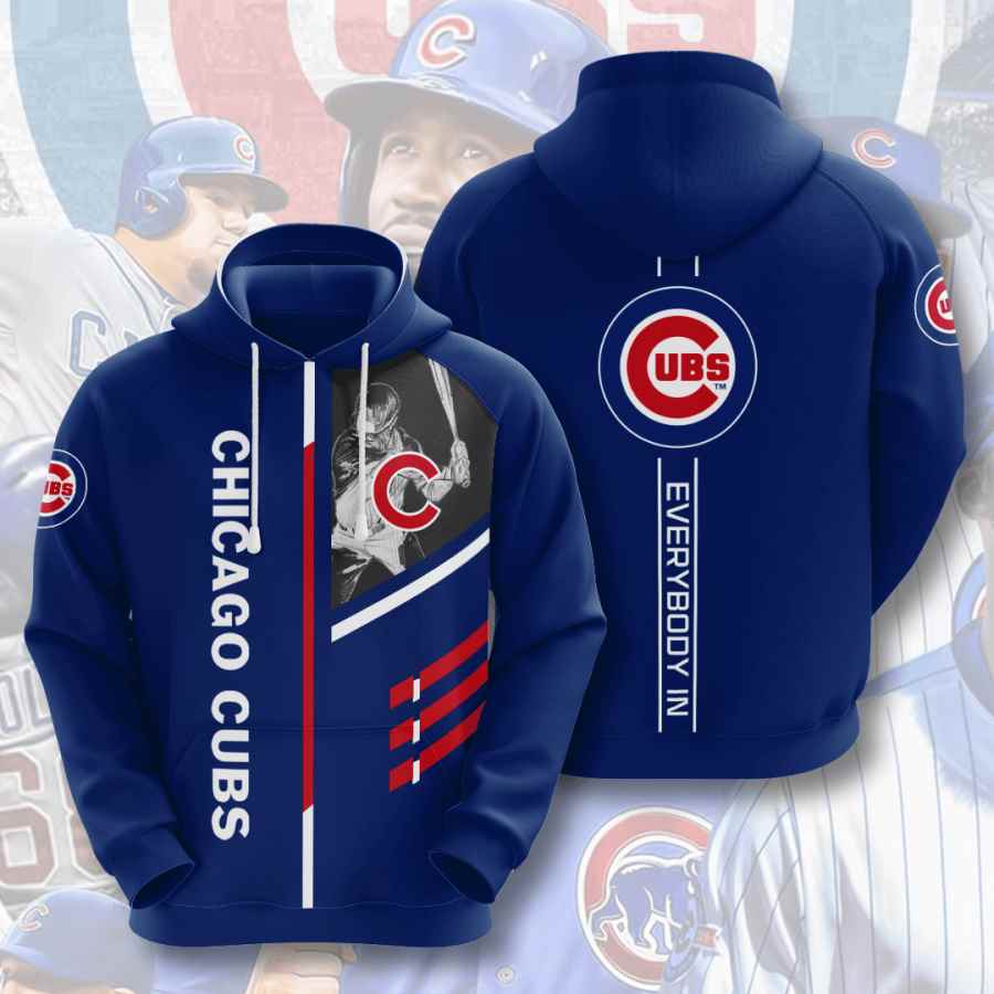 Sports Baseball Mlb Chicago Cubs Usa Hoodie 3D