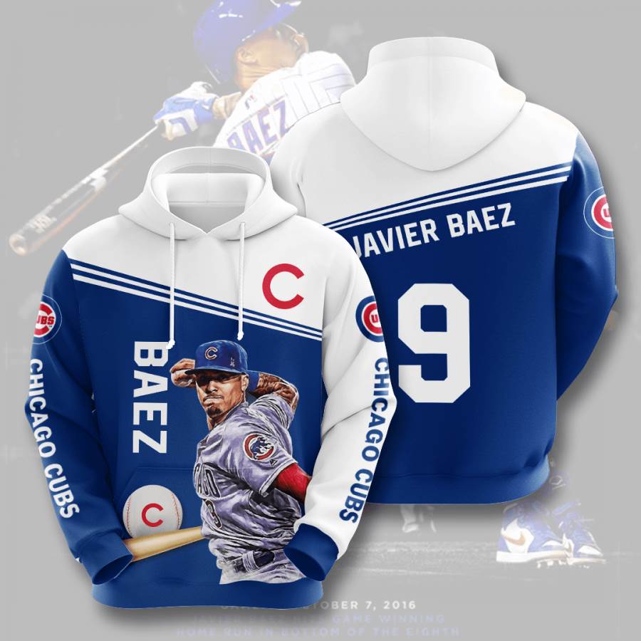 Sports Baseball Mlb Chicago Cubs Usa Hoodie 3D