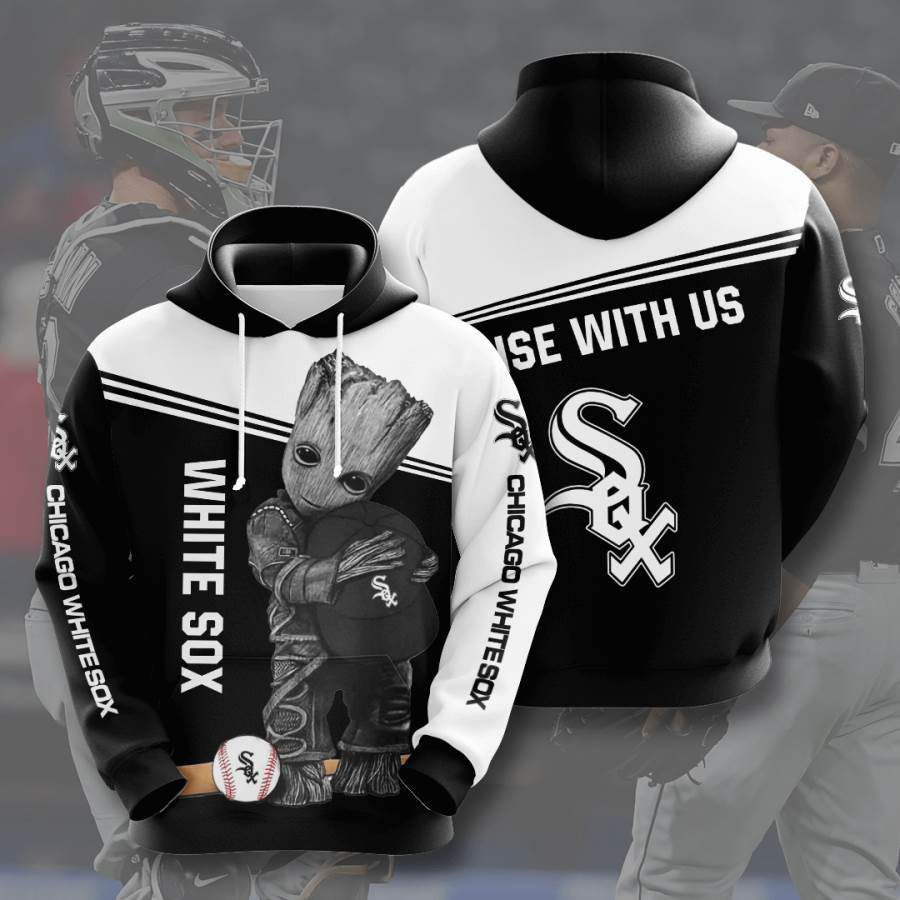 Sports Baseball Mlb Chicago White Sox Usa Hoodie 3D