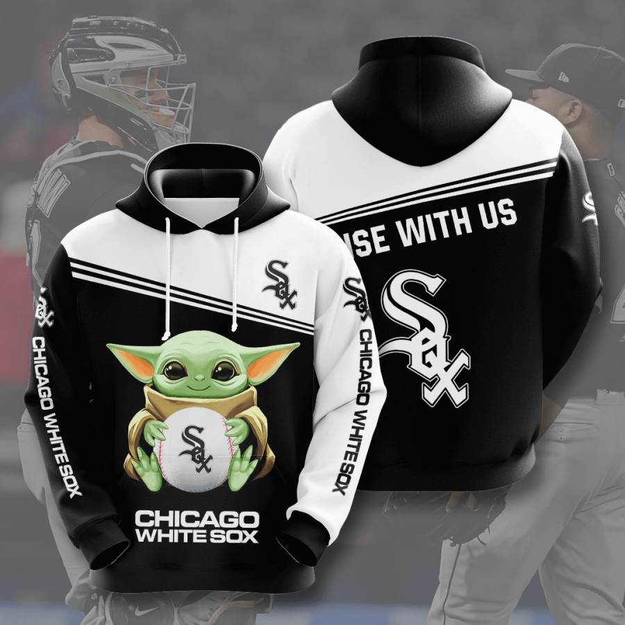 Sports Baseball Mlb Chicago White Sox Usa Hoodie 3D