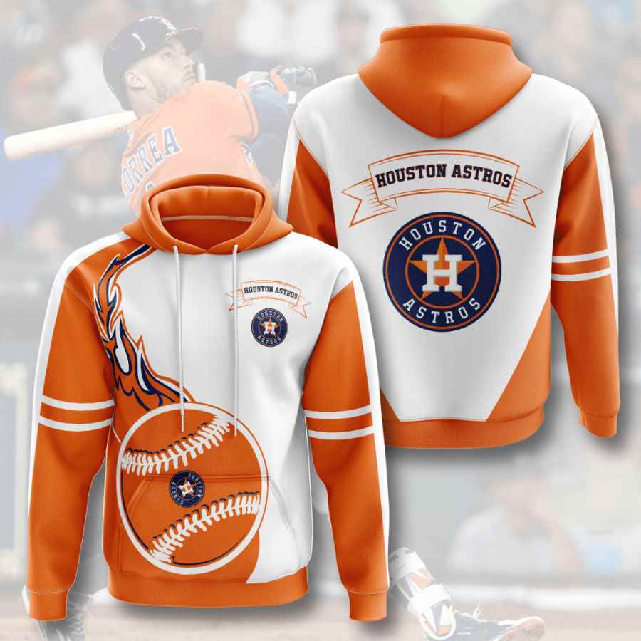 Sports Baseball Mlb Houston Astros Usa Hoodie 3D