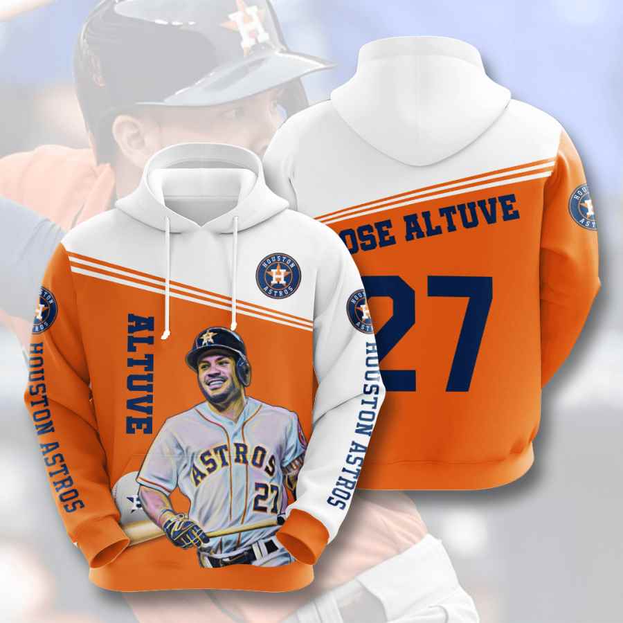 Sports Baseball Mlb Houston Astros Usa Hoodie 3D