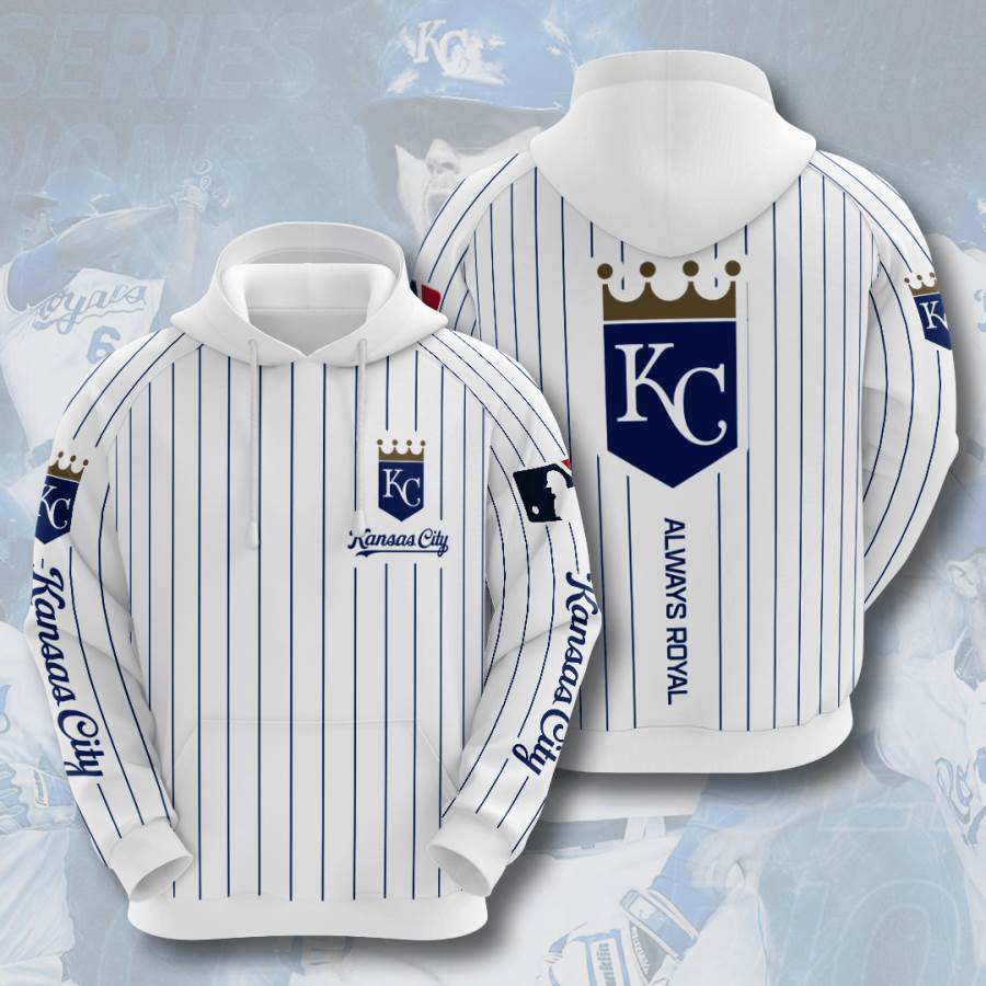 Sports Baseball Mlb Kansas City Royals Usa Hoodie 3D