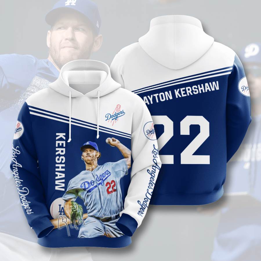 Sports Baseball Mlb Los Angeles Dodgers Usa Hoodie 3D