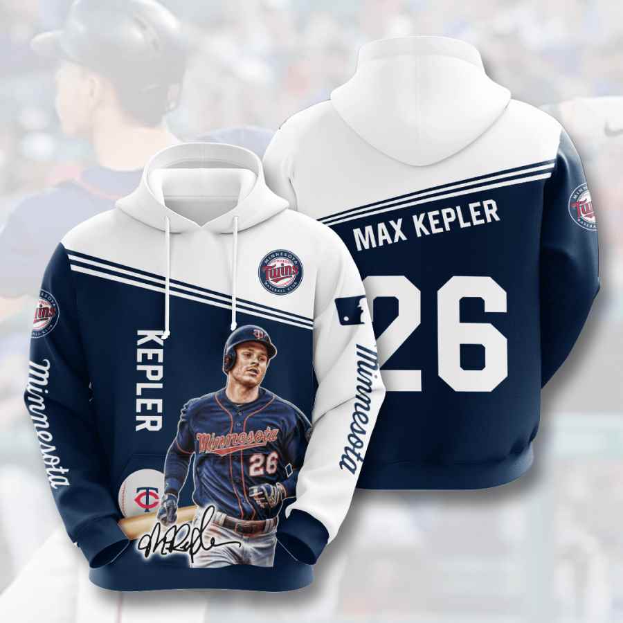 Sports Baseball Mlb Minnesota Twins Max Kepler Usa Hoodie 3D