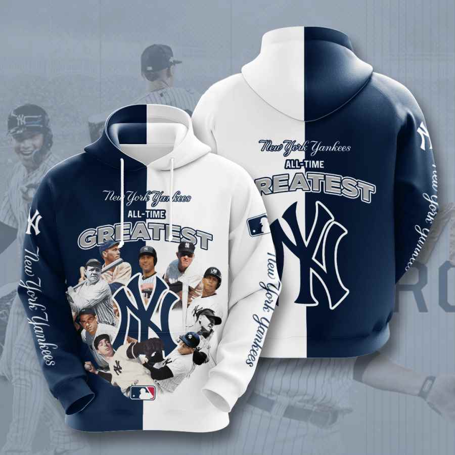 Sports Baseball Mlb New York Yankees Usa Hoodie 3D