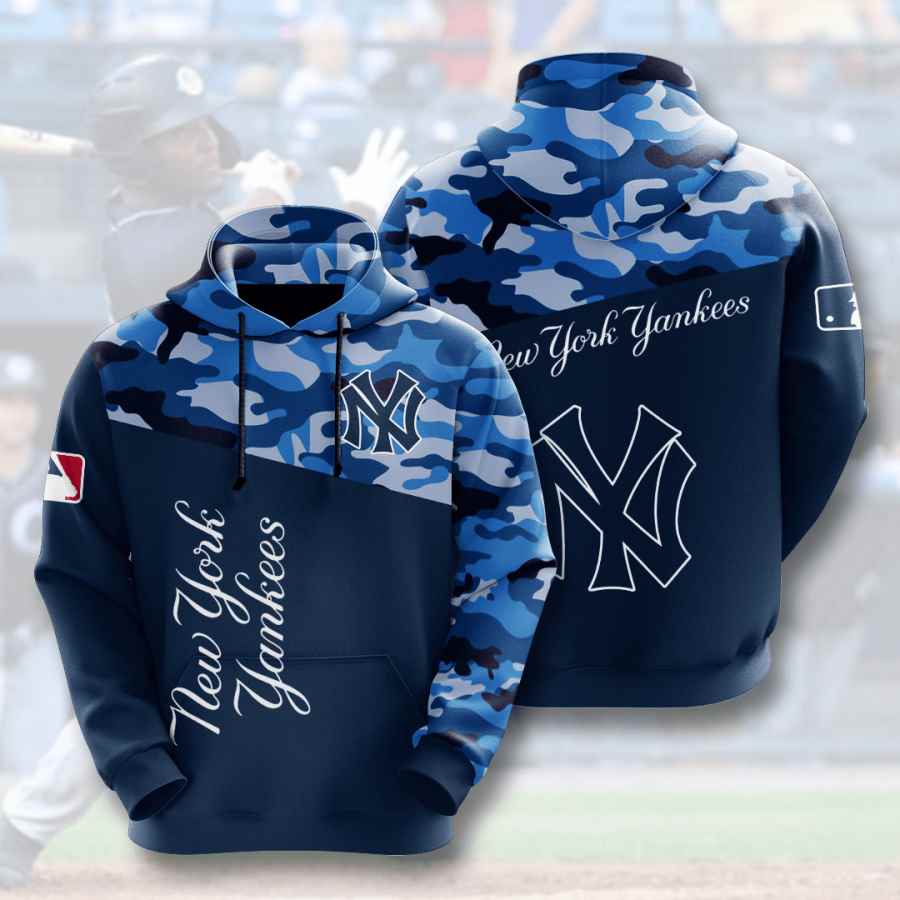 Sports Baseball Mlb New York Yankees Usa Hoodie 3D