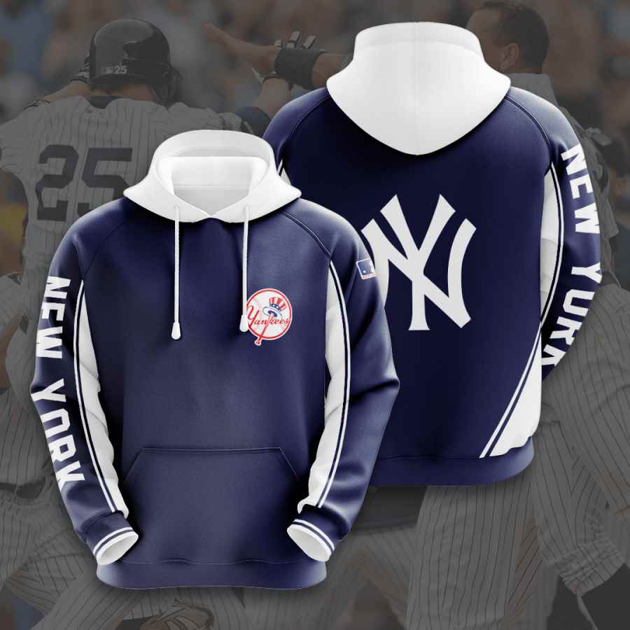 Sports Baseball Mlb New York Yankees Usa Hoodie 3D