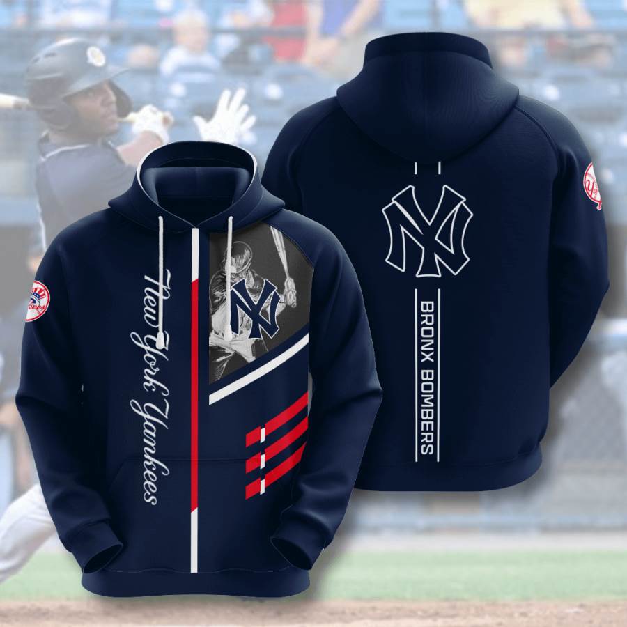 Sports Baseball Mlb New York Yankees Usa Hoodie 3D