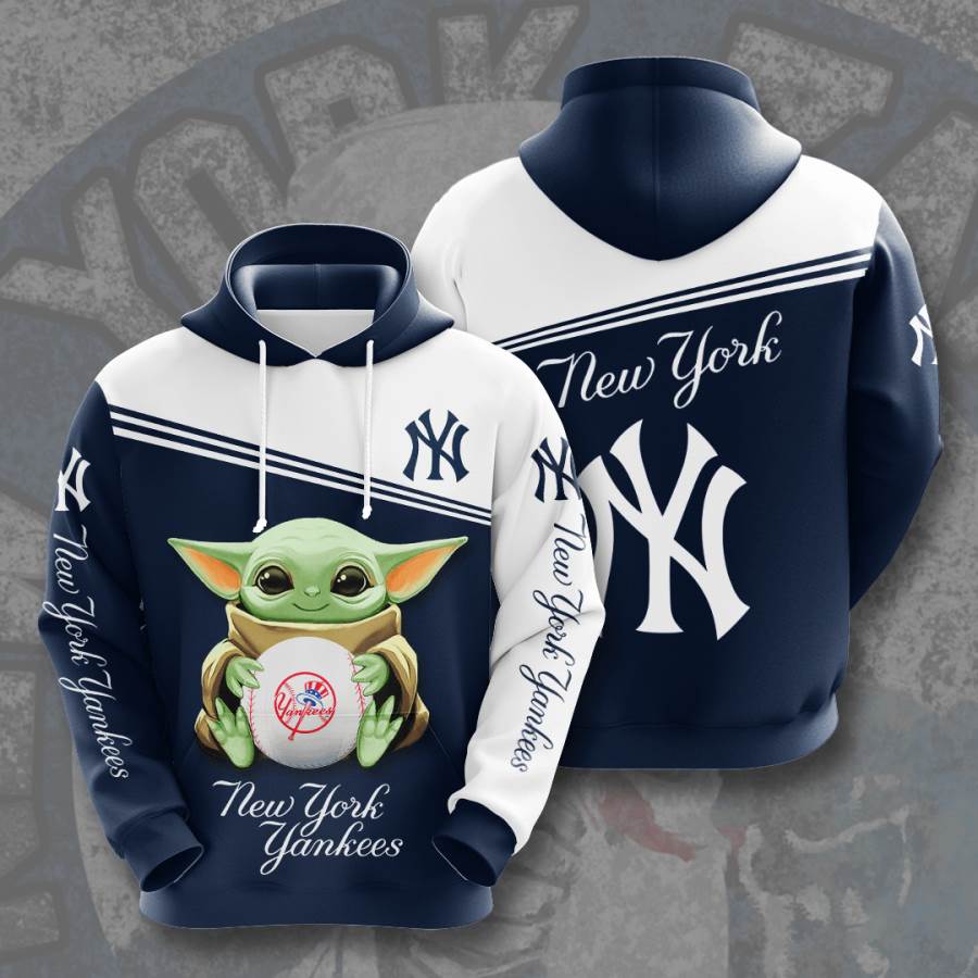 Sports Baseball Mlb New York Yankees Usa Hoodie 3D
