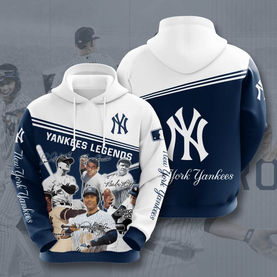 Sports Baseball Mlb New York Yankees Usa Hoodie 3D