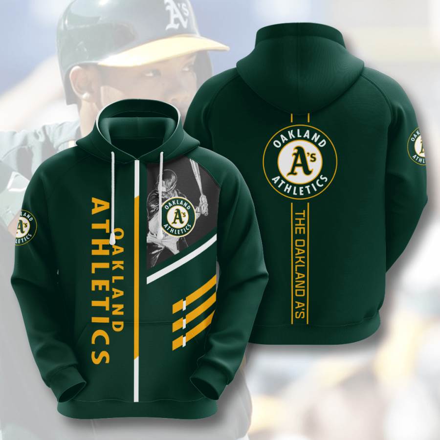 Sports Baseball Mlb Oakland Athletics Usa Hoodie 3D