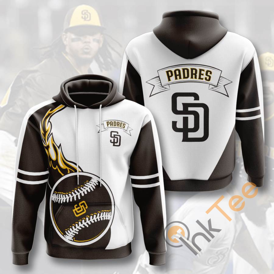 Sports Baseball Mlb San Diego Padres Usa Hoodie 3D