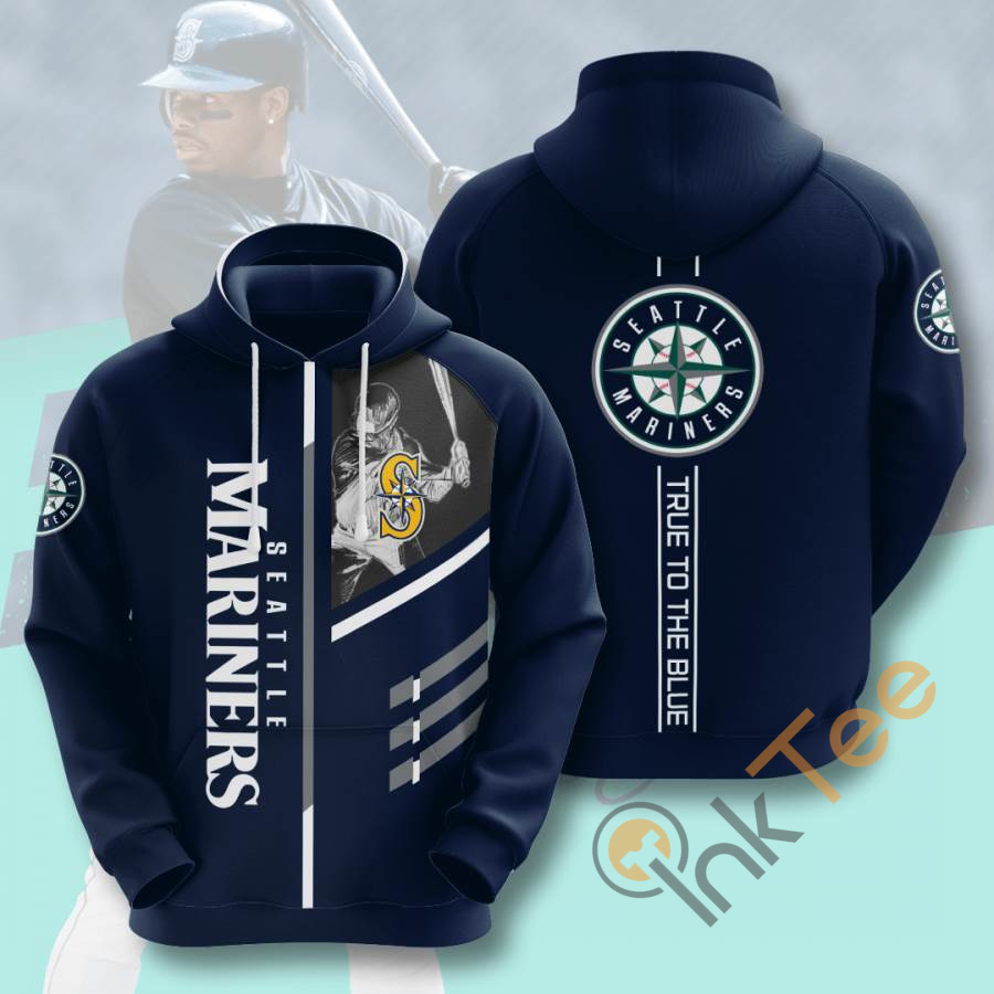 Sports Baseball Mlb Seattle Mariners Usa Hoodie 3D