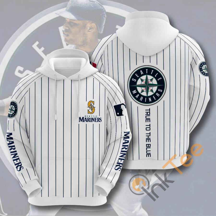 Sports Baseball Mlb Seattle Mariners Usa Hoodie 3D
