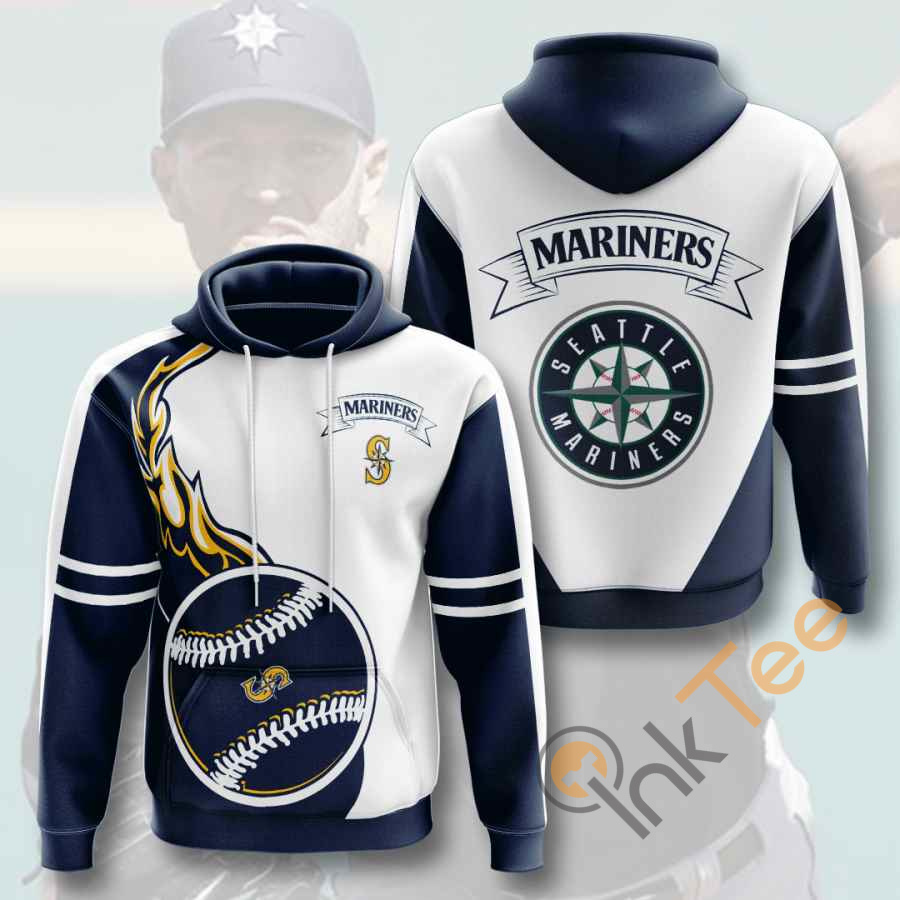 Sports Baseball Mlb Seattle Mariners Usa Hoodie 3D