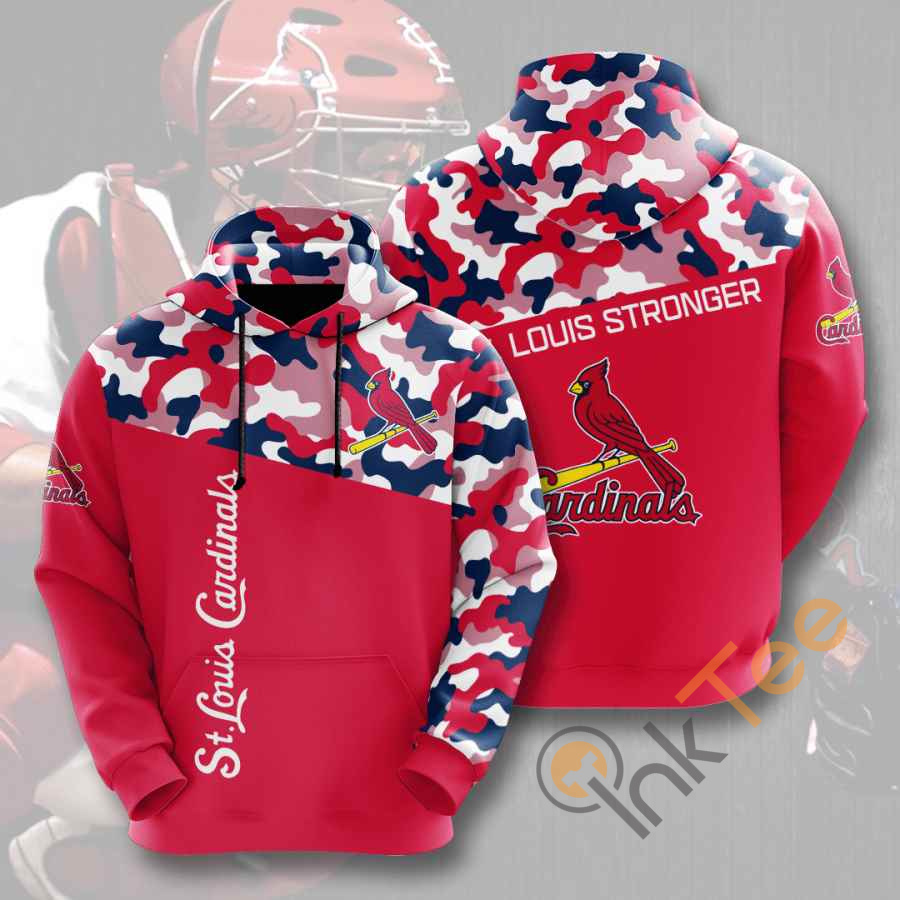 Sports Baseball Mlb St. Louis Cardinals Usa Hoodie 3D
