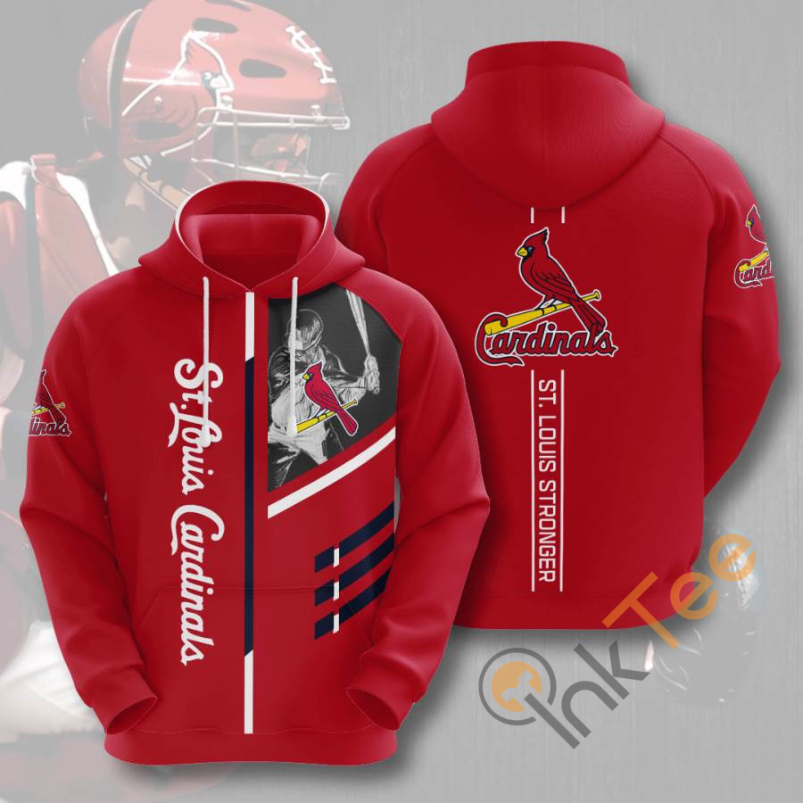 Sports Baseball Mlb St. Louis Cardinals Usa Hoodie 3D