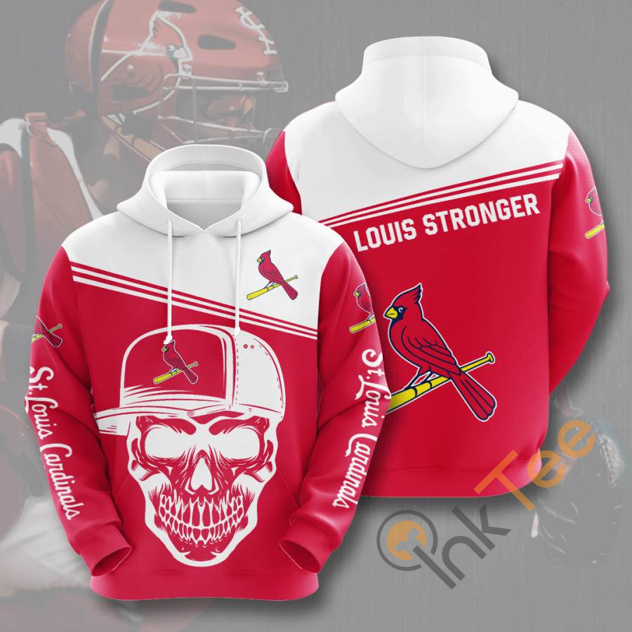 Sports Baseball Mlb St. Louis Cardinals Usa Hoodie 3D