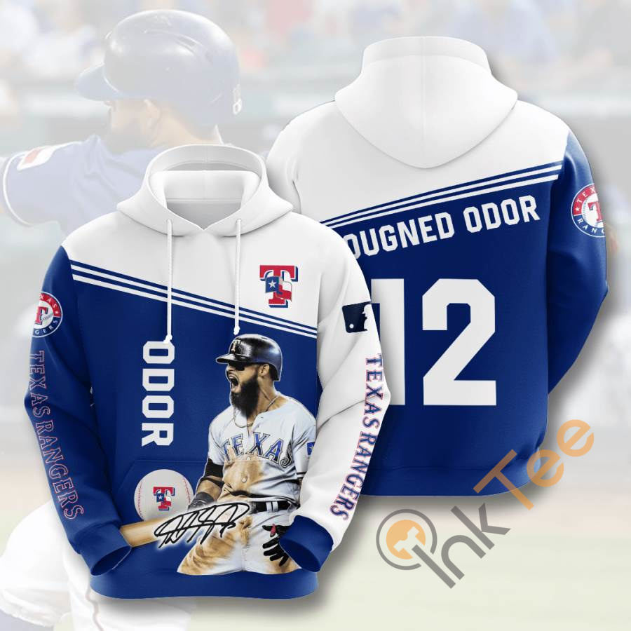 Sports Baseball Mlb Texas Rangers Rougned Odor Usa Hoodie 3D