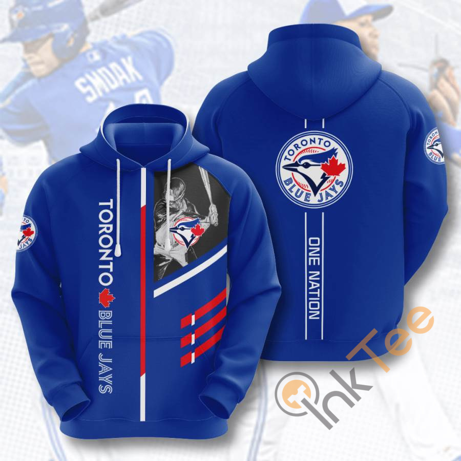 Sports Baseball Mlb Toronto Blue Jays Usa Hoodie 3D