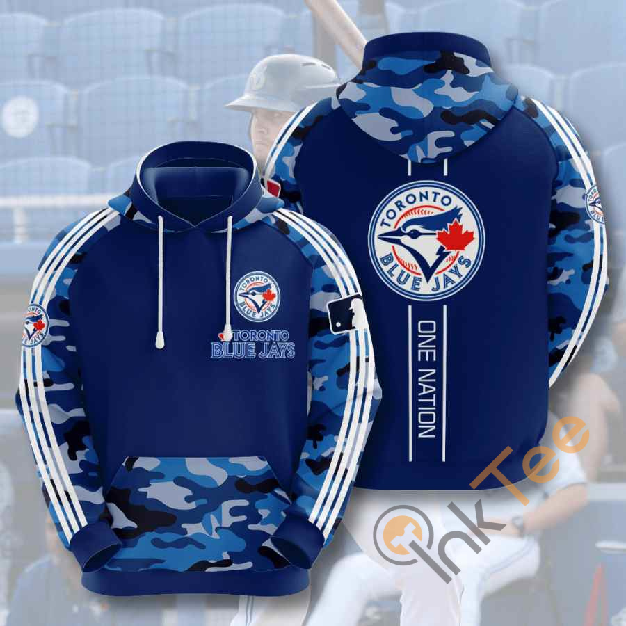 Sports Baseball Mlb Toronto Blue Jays Usa Hoodie 3D