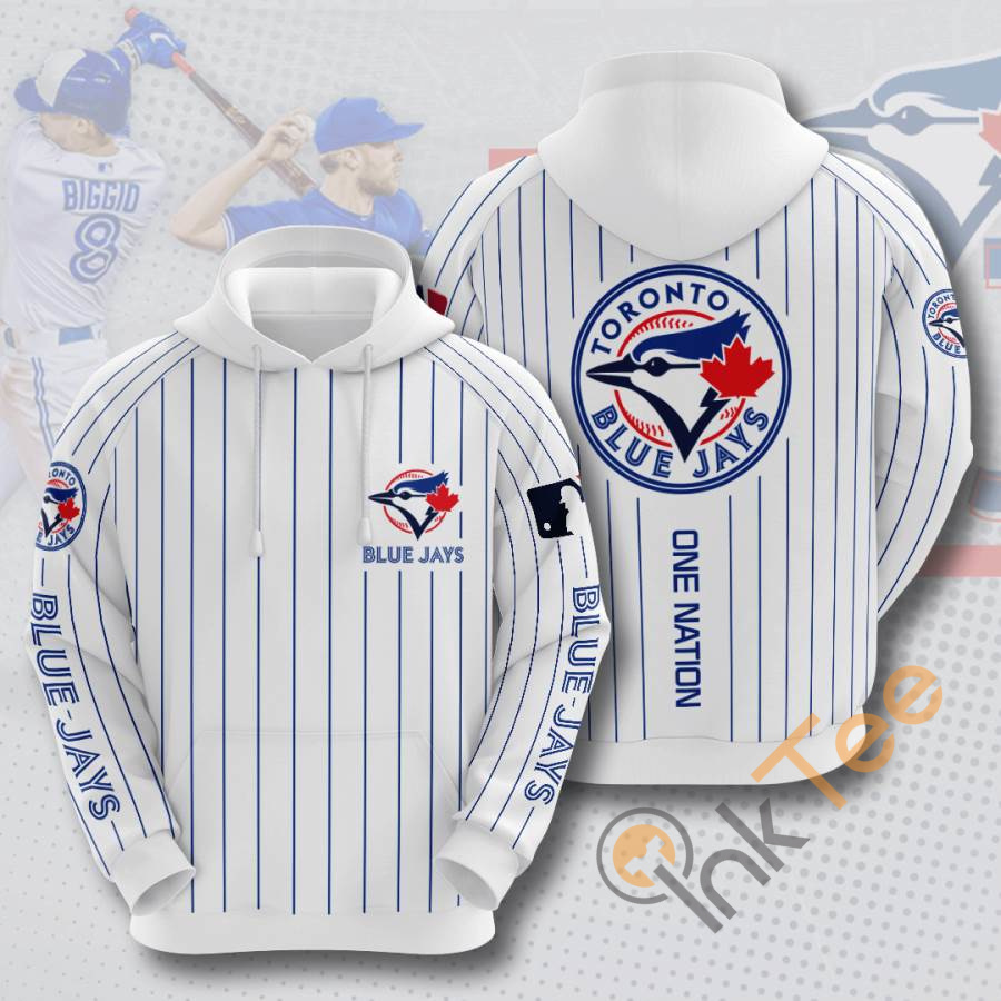 Sports Baseball Mlb Toronto Blue Jays Usa Hoodie 3D