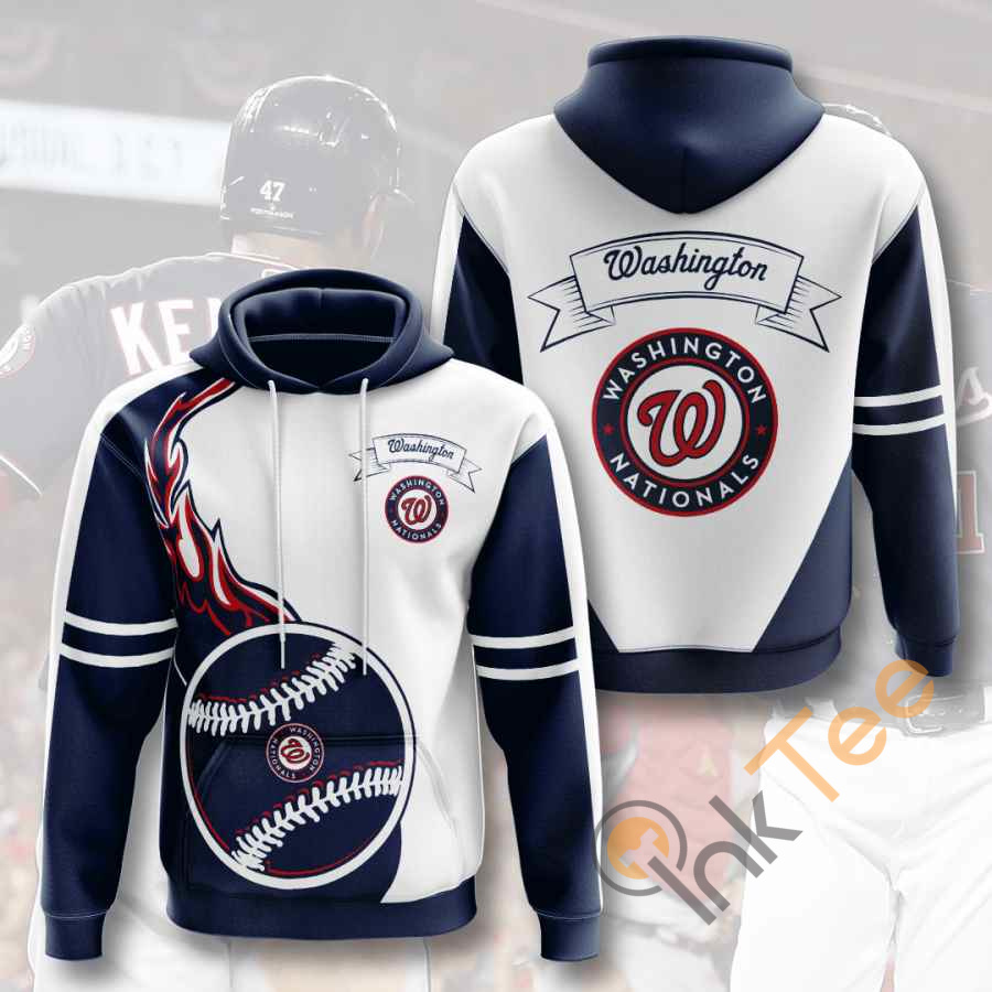 Sports Baseball Mlb Washington Nationals Usa Hoodie 3D
