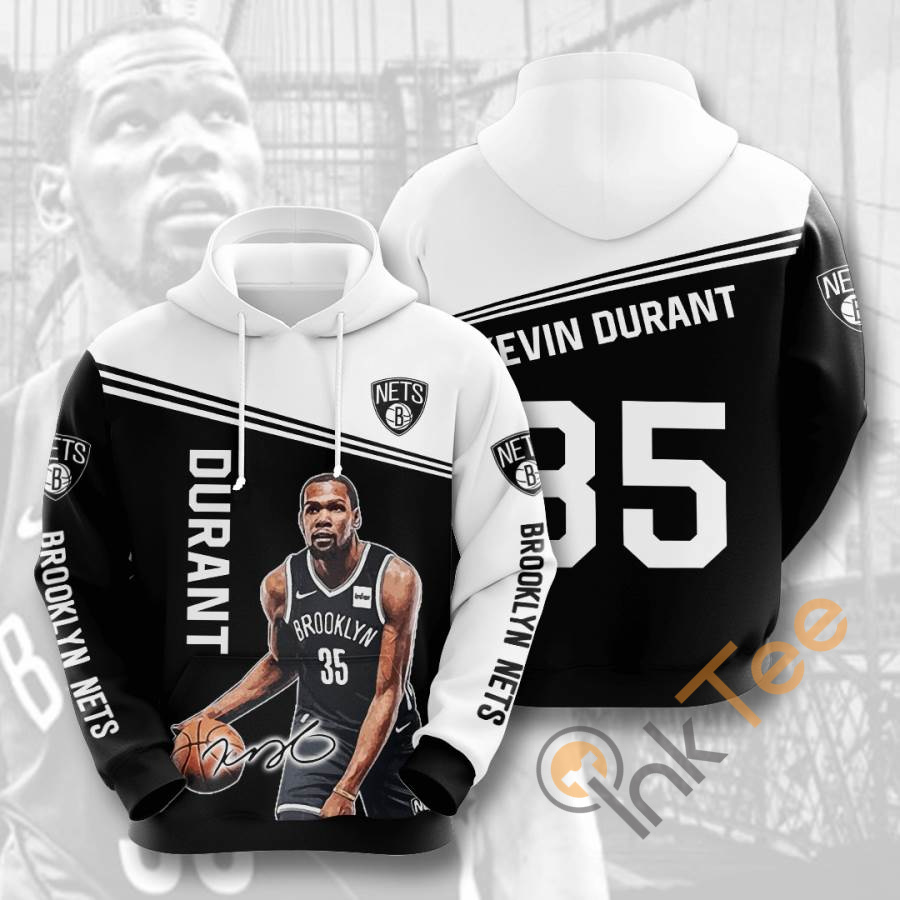 Sports Basketball Nba Brooklyn Nets Usa Hoodie 3D