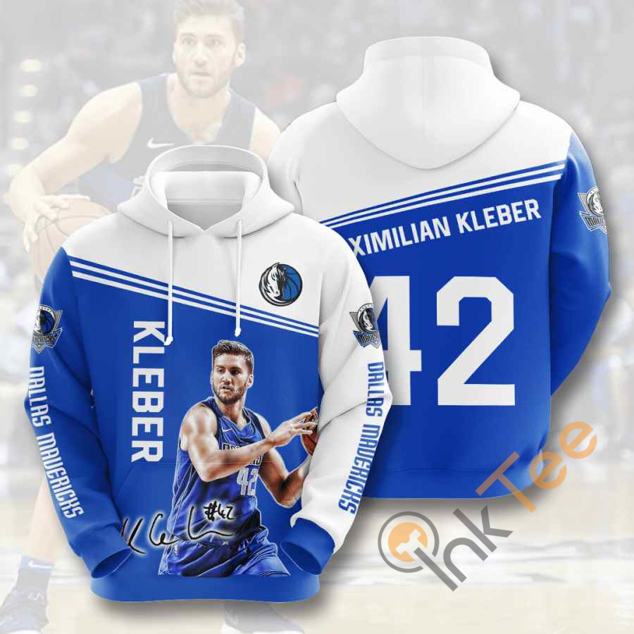 Sports Basketball Nba Dallas Mavericks Maximilian Kleber Usa Hoodie 3D