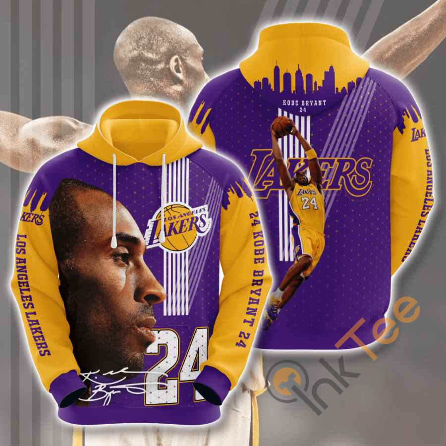 Sports Basketball Nba Los Angeles Lakers Kobe Bryant Usa Hoodie 3D