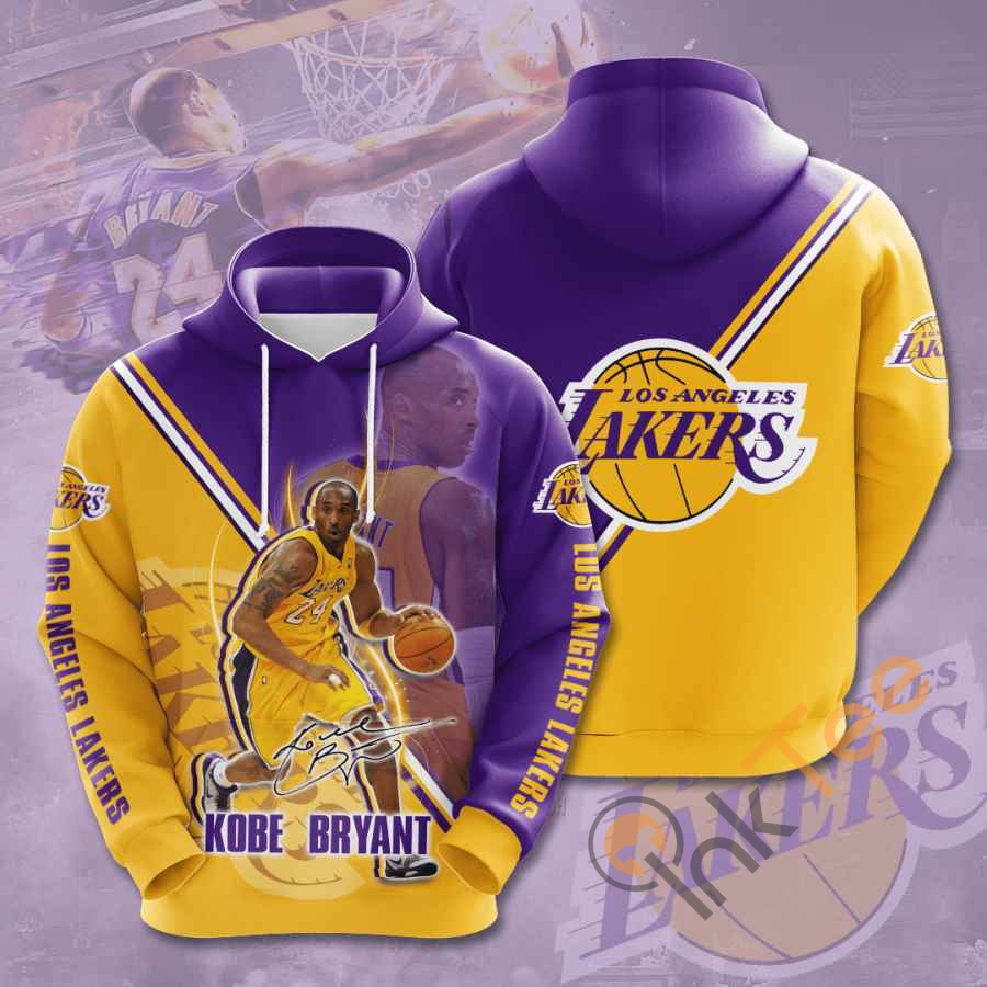 Sports Basketball Nba Los Angeles Lakers Kobe Bryant Usa Hoodie 3D