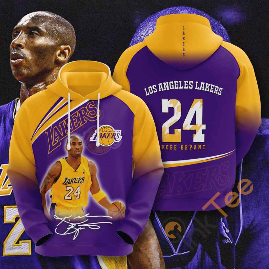 Sports Basketball Nba Los Angeles Lakers Kobe Bryant Usa Hoodie 3D