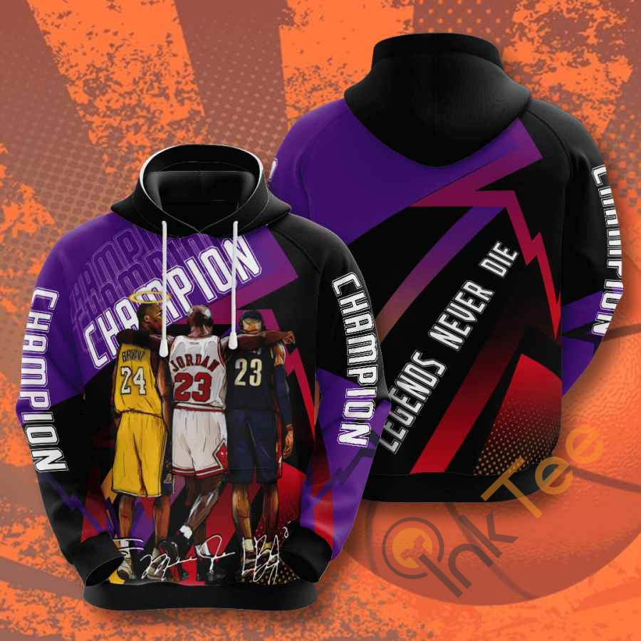 Sports Basketball Nba Los Angeles Lakers Kobe Bryant Usa Hoodie 3D