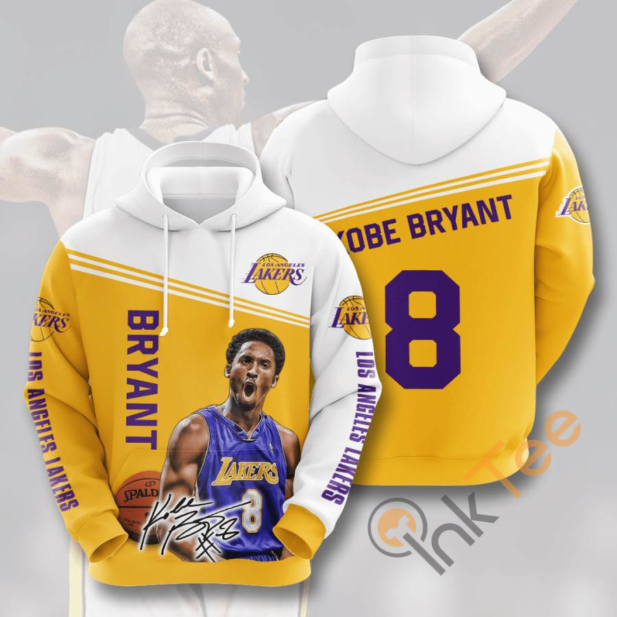 Sports Basketball Nba Los Angeles Lakers Kobe Bryant Usa Hoodie 3D