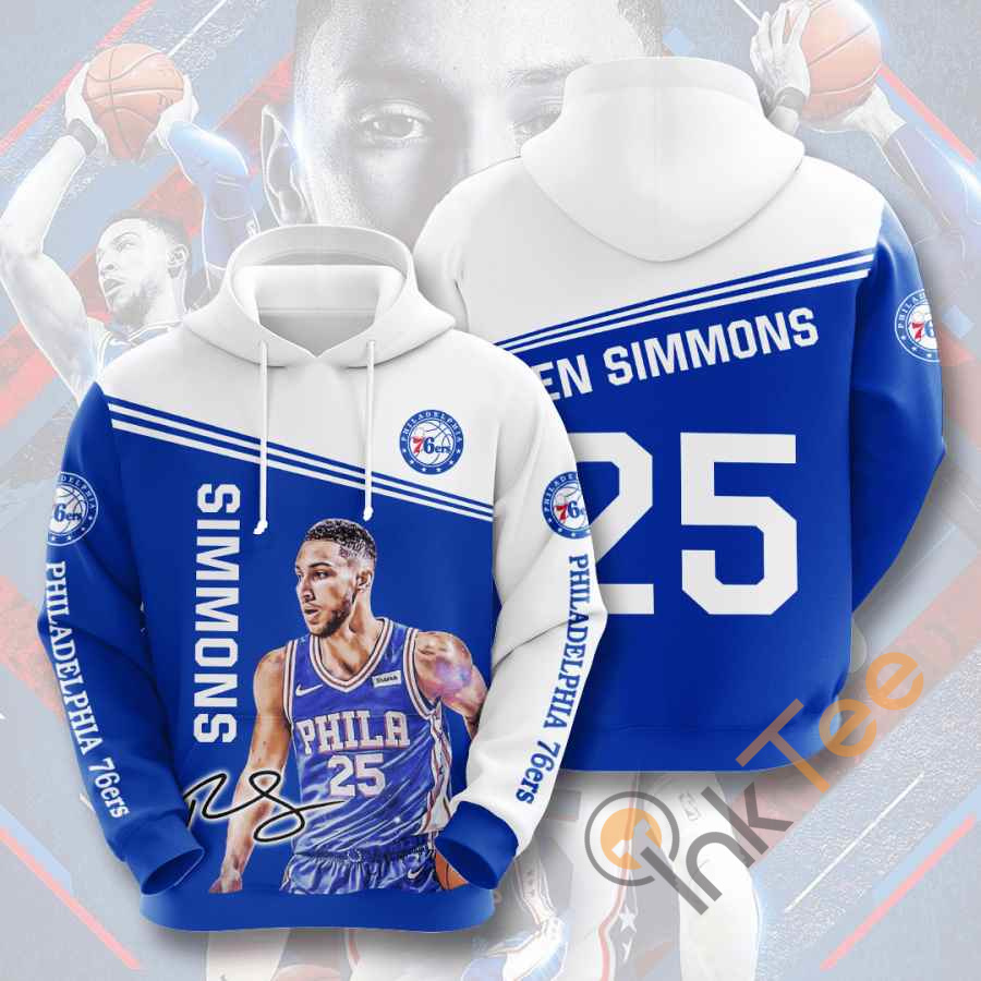 Sports Basketball Nba Philadelphia Hoodie 3D