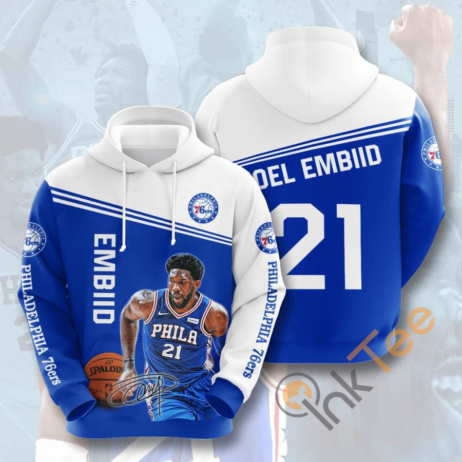 Sports Basketball Nba Philadelphia Hoodie 3D