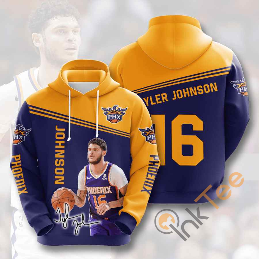 Sports Basketball Nba Phoenix Suns Tyler Johnson Usa Hoodie 3D
