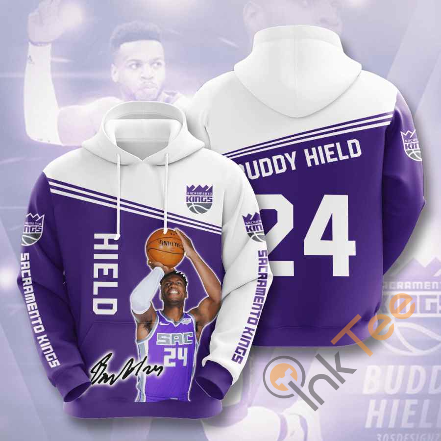 Sports Basketball Nba Sacramento Kings Buddy Hield Usa Hoodie 3D