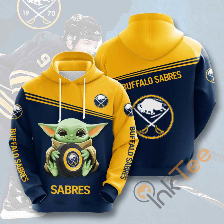Sports Hockey Nhl Buffalo Sabres Usa Hoodie 3D