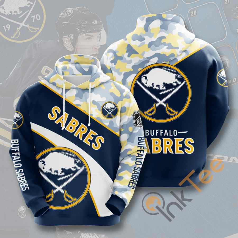 Sports Hockey Nhl Buffalo Sabres Usa Hoodie 3D