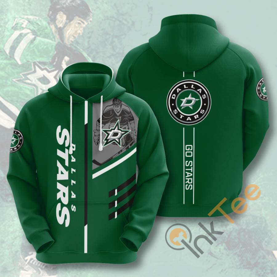 Sports Hockey Nhl Dallas Stars Usa Hoodie 3D